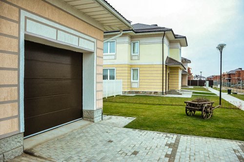 Автоматические секционные ворота